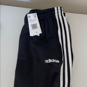 Matching adidas track pants